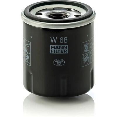 Filtro olio W 68 di MANN-FILTER - Olio motore - Tipo avvitabile Filtro olio W 68 di MANN-FILTER - Olio motore - Tipo avvitabile