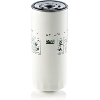 Φίλτρο λαδιού W 11 102/15 MANN-FILTER με βαλβίδα ελέγχου επιστροφής - Τύπος προϊόντος Φίλτρο λαδιού W 11 102/15 MANN-FILTER με βαλβίδα ελέγχου επιστροφής - Τύπος προϊόντος