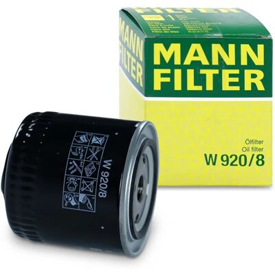 MANN-FILTER W 920/8 Ölfilter - Für VW Polo, Lupo, Caddy II MANN-FILTER W 920/8 Ölfilter - Für VW Polo, Lupo, Caddy II