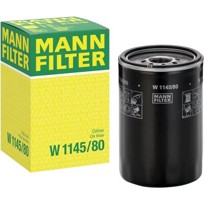 Filtr oleju W 1145/80 - Z zaworem zwrotnym, nakręcany Filtr oleju W 1145/80 - Z zaworem zwrotnym, nakręcany