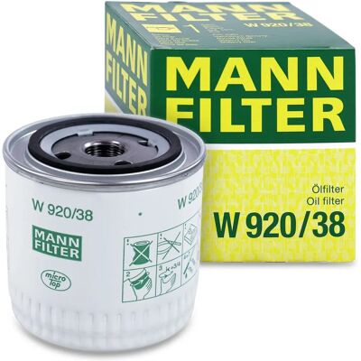MANN-FILTER W 920/38 Öljynsuodatin Volvo V40 S40 I 440 K 460 L MANN-FILTER W 920/38 Öljynsuodatin Volvo V40 S40 I 440 K 460 L