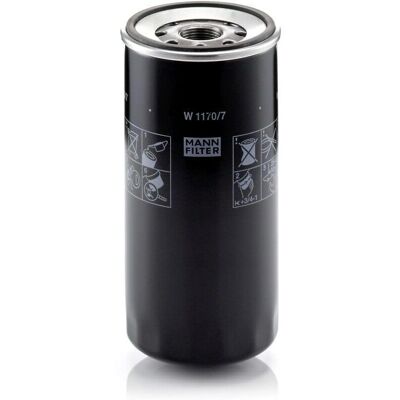 MANN-FILTER W 1170/7 Oljefilter för IVECO, SOLARIS, KAROSA MANN-FILTER W 1170/7 Oljefilter för IVECO, SOLARIS, KAROSA