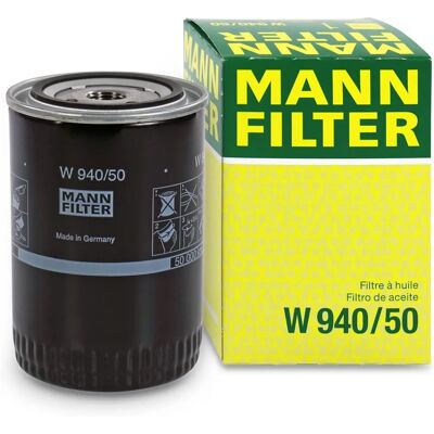 MANN-FILTER W 940/50 - Olajszűrő VW, Audi, Passat, A4 MANN-FILTER W 940/50 - Olajszűrő VW, Audi, Passat, A4
