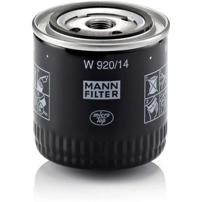 MANN-FILTER W 920/14 - Filtre à Huile avec Valve de Non-Retour MANN-FILTER W 920/14 - Filtre à Huile avec Valve de Non-Retour