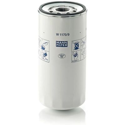 MANN-FILTER W 1170/9 Ölfilter - Rückschlagventil, Schraubfilter MANN-FILTER W 1170/9 Ölfilter - Rückschlagventil, Schraubfilter