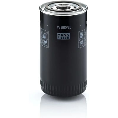 MANN-FILTER W 950/26 Öljynsuodatin - Moottoriöljy, VW, Ford, IVECO MANN-FILTER W 950/26 Öljynsuodatin - Moottoriöljy, VW, Ford, IVECO