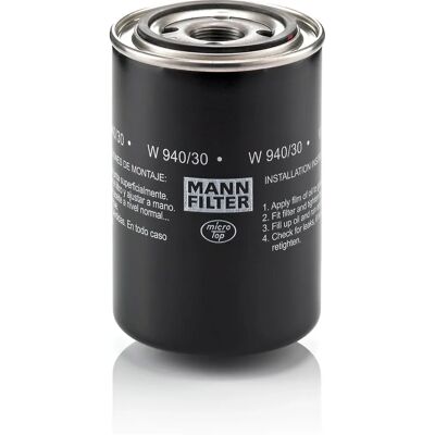 MANN-FILTER W 940/30 Oliefilter - Filtre à huile MANN-FILTER W 940/30 Oliefilter - Filtre à huile