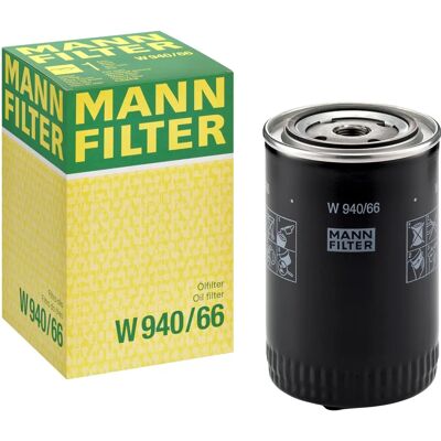 MANN-FILTER W 940/66 - Filtro olio per VW, Audi, Skoda, Passat, A4 Avant MANN-FILTER W 940/66 - Filtro olio per VW, Audi, Skoda, Passat, A4 Avant