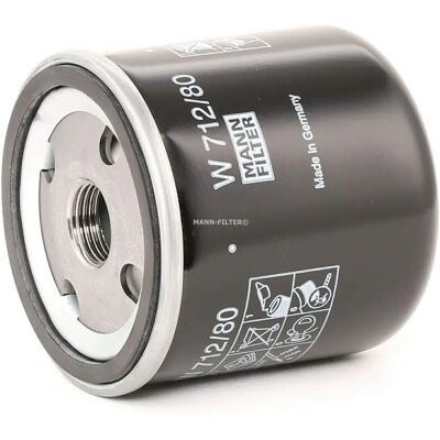 Filtro olio MANN-FILTER W 712/80 - per Saab Filtro olio MANN-FILTER W 712/80 - per Saab