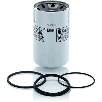 Υδραυλικό φίλτρο MANN-FILTER W 1245/3 x - Φίλτρο συστημάτων υδραυλικών Υδραυλικό φίλτρο MANN-FILTER W 1245/3 x - Φίλτρο συστημάτων υδραυλικών