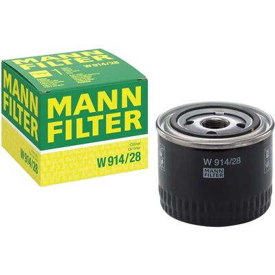 Filtre à huile MANN-FILTER W 914/28 - Filtre d'huile avec clapet anti-retour Filtre à huile MANN-FILTER W 914/28 - Filtre d'huile avec clapet anti-retour