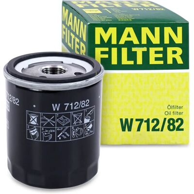 Ford Focus II Ölfilter - 72mm, M20x1.5, mit Rücklaufsperrventil - W 712/82 Ford Focus II Ölfilter - 72mm, M20x1.5, mit Rücklaufsperrventil - W 712/82