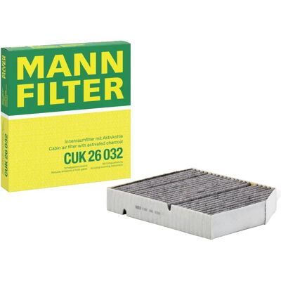 MANN-FILTER Active Charcoal Cabin Air Filter - SUV Compact MANN-FILTER Active Charcoal Cabin Air Filter - SUV Compact