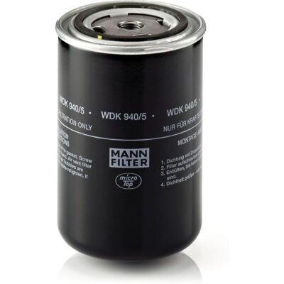 Filtro carburante MANN-FILTER WDK 940/5 Alta pressione Filtro carburante MANN-FILTER WDK 940/5 Alta pressione