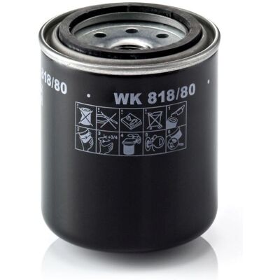MANN-FILTER WK 818/80 Kraftstofffilter für Mitsubishi Canter 6. Generation MANN-FILTER WK 818/80 Kraftstofffilter für Mitsubishi Canter 6. Generation