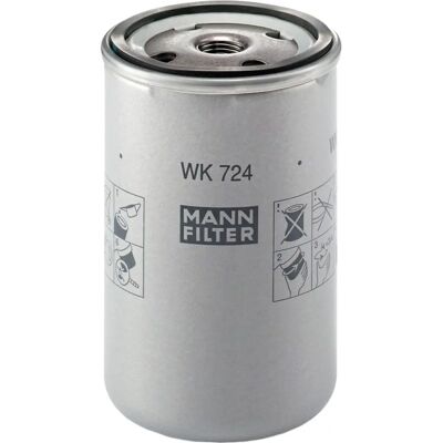 MANN-FILTER WK 724 Polttoainepumppu - Korkealaatuinen, alkuperäinen varuste MANN-FILTER WK 724 Polttoainepumppu - Korkealaatuinen, alkuperäinen varuste