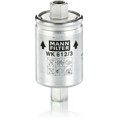 MANN-FILTER Filtro Carburante WK 612/3 - Filtro Carburante MANN-FILTER Filtro Carburante WK 612/3 - Filtro Carburante