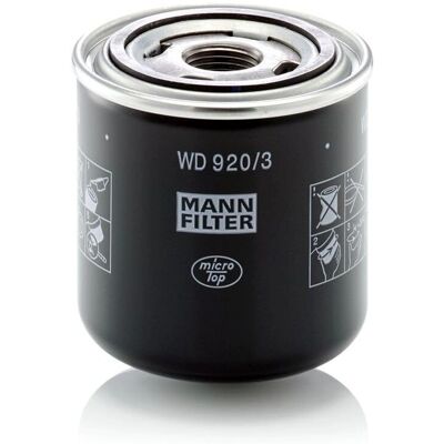 MANN-FILTER WD 920/3 Hydraulikfilter für Getriebe MANN-FILTER WD 920/3 Hydraulikfilter für Getriebe
