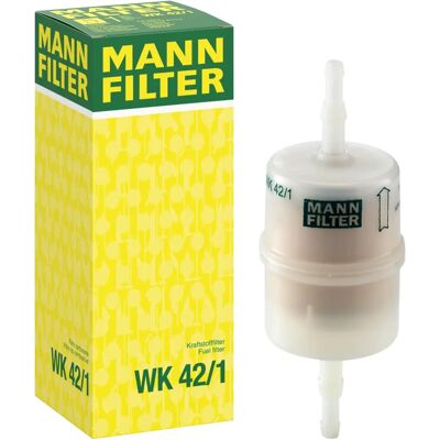 MANN-FILTER Kraftstofffilter - 45mm, Leitungsfilter, Kompatibel mit Mercedes-Benz & mehr MANN-FILTER Kraftstofffilter - 45mm, Leitungsfilter, Kompatibel mit Mercedes-Benz & mehr