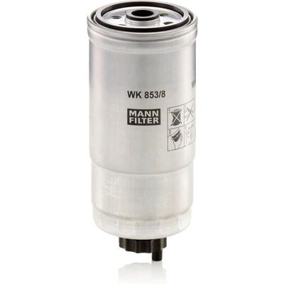 MANN-FILTER WK 853/8 Polttoaineen suodatin - Kierretyyppi MANN-FILTER WK 853/8 Polttoaineen suodatin - Kierretyyppi