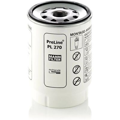 MANN-FILTER PL 270 X Kraftstofffilter mit Dichtung - Kraftstofffilter MANN-FILTER PL 270 X Kraftstofffilter mit Dichtung - Kraftstofffilter