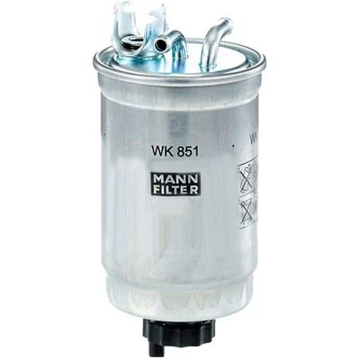 MANN-FILTER WK 851 Polttoaine suodatin - Kablomainen, conduittyyppinen suodatin Ford Galaxy Mk1 MPV MANN-FILTER WK 851 Polttoaine suodatin - Kablomainen, conduittyyppinen suodatin Ford Galaxy Mk1 MPV