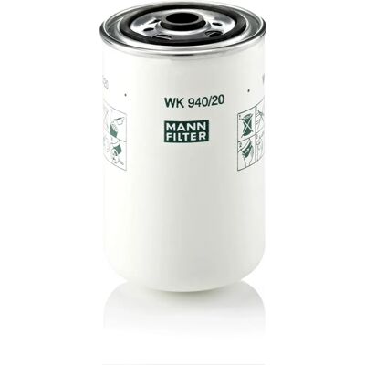 Filtro carburante MANN-FILTER WK 940/20 - Per Renault Trucks, Irisbus, Mack Filtro carburante MANN-FILTER WK 940/20 - Per Renault Trucks, Irisbus, Mack