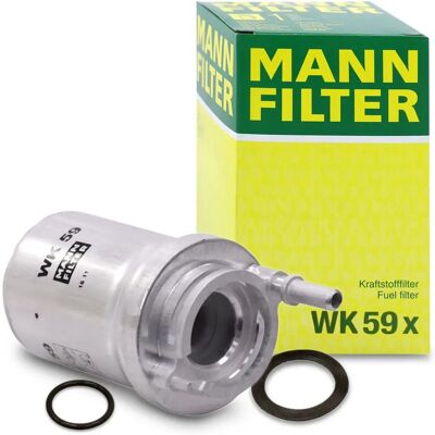 MANN-FILTER WK 59 Kraftstofffilter - VW, Audi, Skoda MANN-FILTER WK 59 Kraftstofffilter - VW, Audi, Skoda