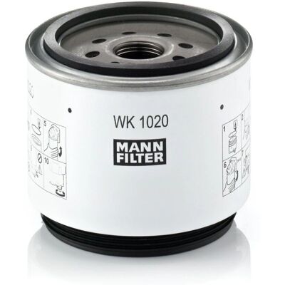Filtro carburante MANN-FILTER WK 1020 x con Guarnizione per Volvo FM 12 Filtro carburante MANN-FILTER WK 1020 x con Guarnizione per Volvo FM 12