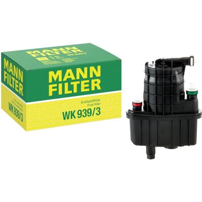 MANN-FILTER Kraftstofffilter WK 939/3 - Für Renault Clio & Modus MANN-FILTER Kraftstofffilter WK 939/3 - Für Renault Clio & Modus