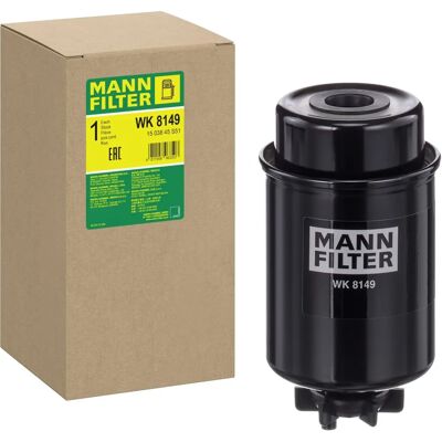 MANN-FILTER WK 8149 Brændstoffilter - Skruetilsluttet - 154mm højde MANN-FILTER WK 8149 Brændstoffilter - Skruetilsluttet - 154mm højde