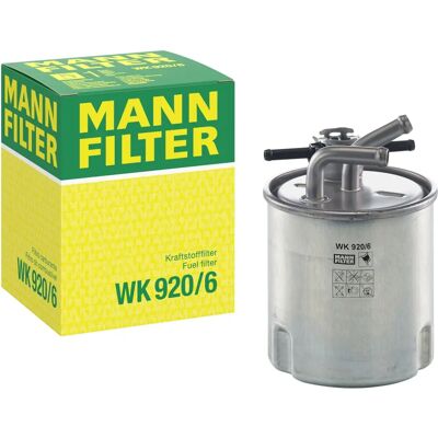 Filtro de combustível MANN-FILTER Nissan - Modelo WK 920/6 - Compatível com Navara, Pathfinder Filtro de combustível MANN-FILTER Nissan - Modelo WK 920/6 - Compatível com Navara, Pathfinder