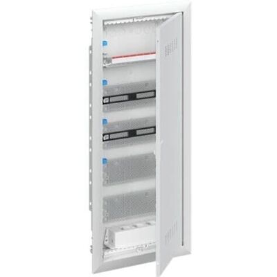 Striebel & John UK660MV - Mediaverteiler 5-reihig mit PatchPanel & Tür Striebel & John UK660MV - Mediaverteiler 5-reihig mit PatchPanel & Tür