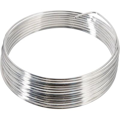 Fil de cuivre argenté Knorr Prandell - 123mm 1,2mm - fil Fil de cuivre argenté Knorr Prandell - 123mm 1,2mm - fil
