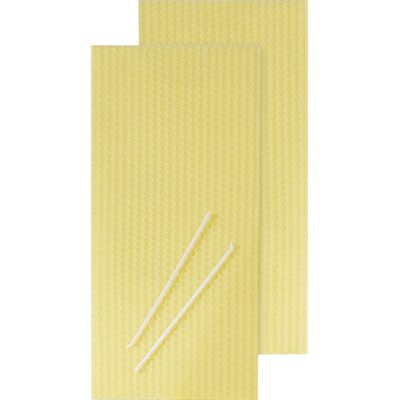 KNORR prandell - Waben Set - Gelb - 30mm - Bienenwachs-Set KNORR prandell - Waben Set - Gelb - 30mm - Bienenwachs-Set