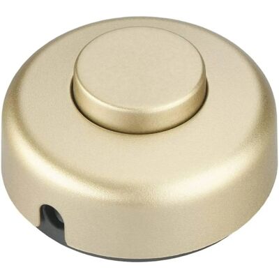 interBär 5062-010.01 Gold Fußschalter - Ein/Aus 2 A interBär 5062-010.01 Gold Fußschalter - Ein/Aus 2 A