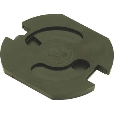 INTER BÄR 6320-002.01 Inserto per prese - Nero - Confezione da 5 INTER BÄR 6320-002.01 Inserto per prese - Nero - Confezione da 5