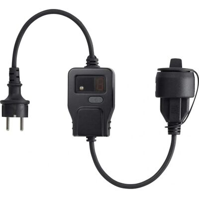 interBär Dusk-to-Dawn Switch - Timer 1-9h, IP44, Black interBär Dusk-to-Dawn Switch - Timer 1-9h, IP44, Black