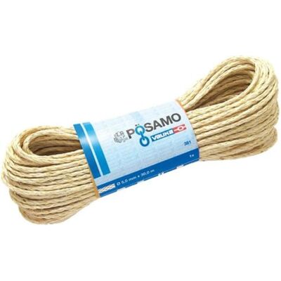 Pösamo Sisal Wäscheleine - 5mm x 30m - Natur - Wäscheleine Pösamo Sisal Wäscheleine - 5mm x 30m - Natur - Wäscheleine