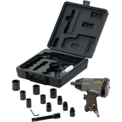 Schneider Impact-Schlagschrauber SGS-Set 1/2" - 7000 U/min, 345 Nm, Schwarz Schneider Impact-Schlagschrauber SGS-Set 1/2" - 7000 U/min, 345 Nm, Schwarz