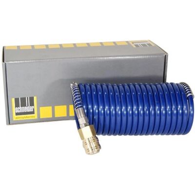 Schneider DGKD770133 - Druckluftschlauch - Spiralflexibel - 6mm Innendurchmesser, 8mm Außendurchmesser, 5m Schneider DGKD770133 - Druckluftschlauch - Spiralflexibel - 6mm Innendurchmesser, 8mm Außendurchmesser, 5m