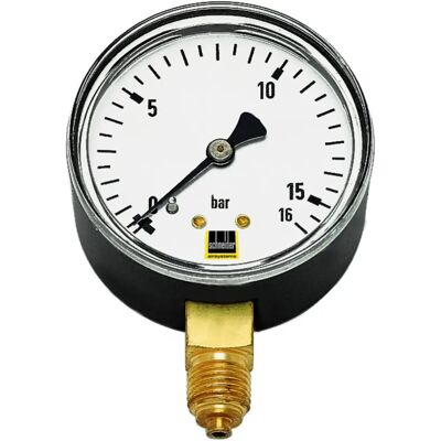 Schneider - MM-S 50-10B - 50 mm - Manomètre - Publicité Schneider - MM-S 50-10B - 50 mm - Manomètre - Publicité