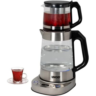 Unold - 18215 - 1 L - Vetro/acciaio inox - electric kettle Unold - 18215 - 1 L - Vetro/acciaio inox - electric kettle