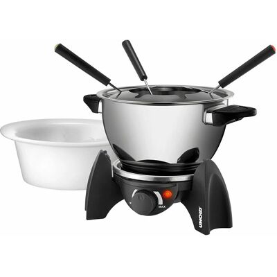 Unold 48615 - Svart, Rostfritt stål, Vit - Elektrisk fondue Unold 48615 - Svart, Rostfritt stål, Vit - Elektrisk fondue
