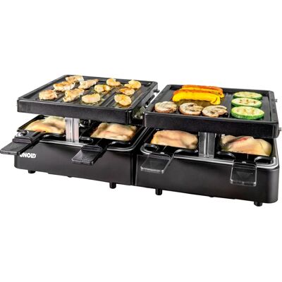 Unold 48755 - Noir - Gril à Raclette - Publicité Unold 48755 - Noir - Gril à Raclette - Publicité