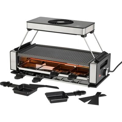 Unold 48785 - Schwarz, Edelstahl - Raclettegrill Unold 48785 - Schwarz, Edelstahl - Raclettegrill