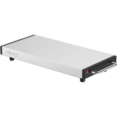 Unold Elena kabellose Warmhalteplatte - Edelstahl - 40x20cm - Warmhalteplatte Unold Elena kabellose Warmhalteplatte - Edelstahl - 40x20cm - Warmhalteplatte
