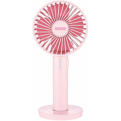 Unold 86624 Breezy II - Rosa - Ventilatore manuale Unold 86624 Breezy II - Rosa - Ventilatore manuale