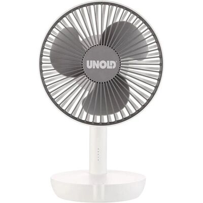 Unold 86710 - Blanco / Gris - Ventilador de aspas doméstico Unold 86710 - Blanco / Gris - Ventilador de aspas doméstico