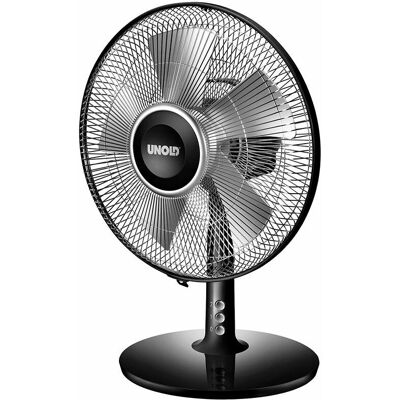 Unold 86817 - Schwarz und Silber - Haushaltsventilator Unold 86817 - Schwarz und Silber - Haushaltsventilator